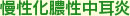 大阪府高槻市紺屋町9-18さつきビル１Fの新京町やまもと耳鼻咽喉科／慢性化膿性中耳炎